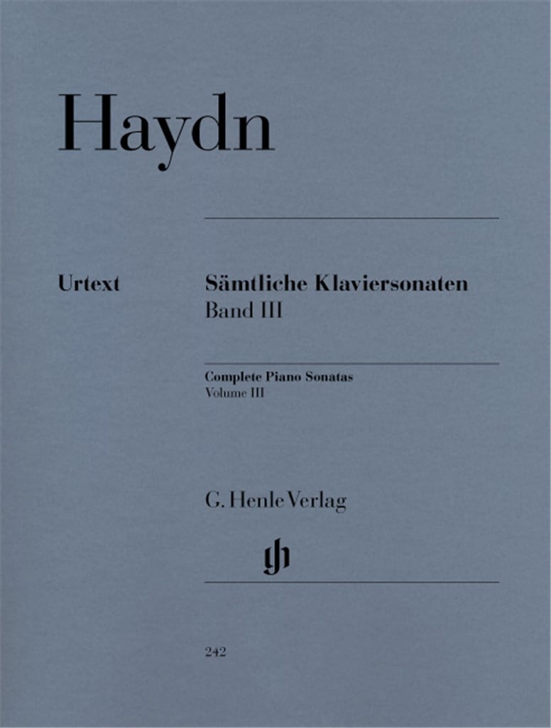 Sämtliche Klaviersonaten, Band III